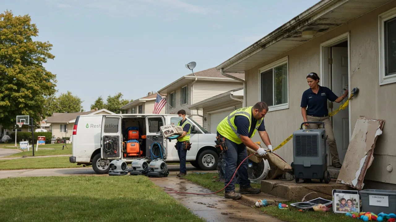 Water Damage Restoration in Bakersfield, CA near me